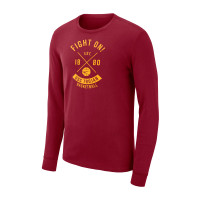 USC Trojans Men's Nike Cardinal Basketball Mantra Long Sleeve T-Shirt